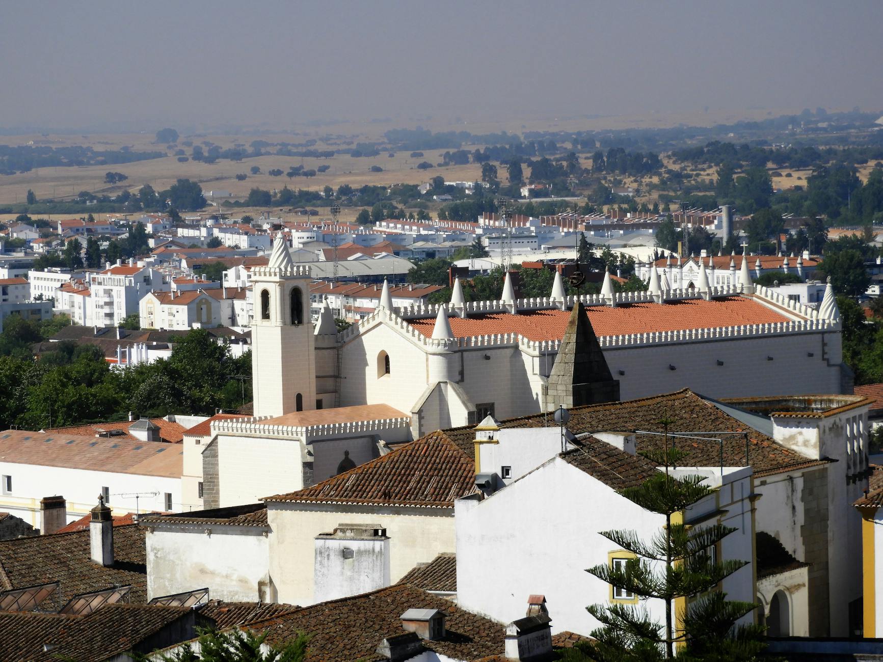 Dólmenes prehistóricos rodeados de campos de cereales en el Alentejo portugués