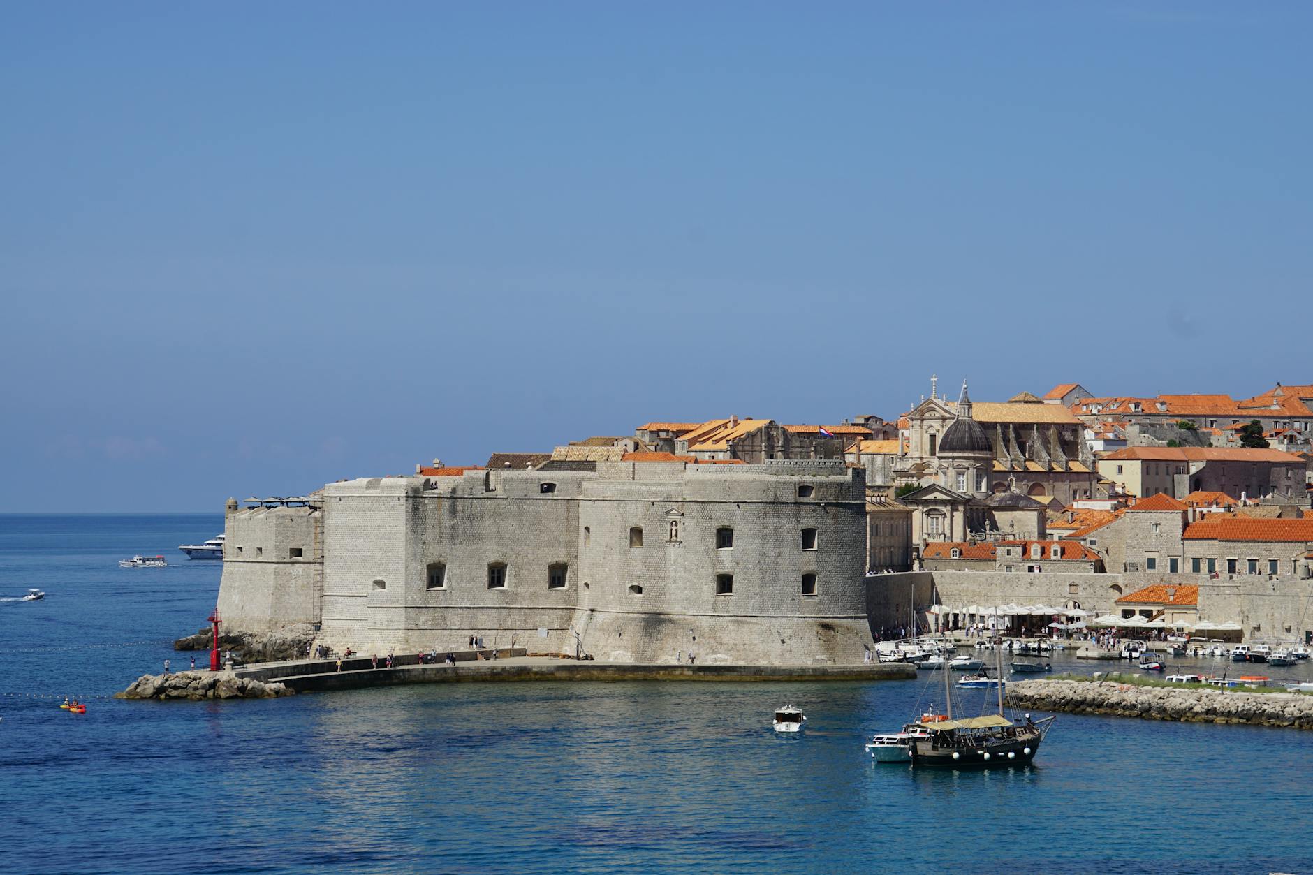 Escaleras barrocas de los Jesuitas en Dubrovnik usadas como escenario en Juego de Tronos
