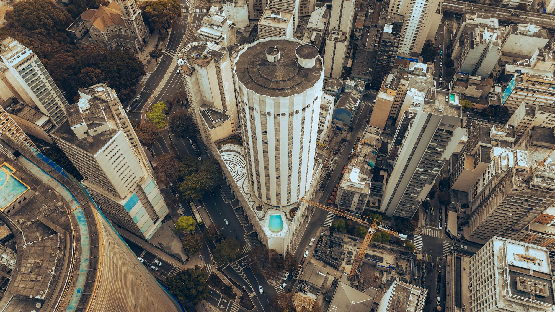 Fachada del MASP, Museo de Arte de São Paulo, sobre la Avenida Paulista